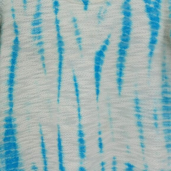 XCVI Tie Dye Tunic Top Scoop Neck Relaxed Boho Hippie Artsy Beach Lounge Wear M - Picture 3 of 10